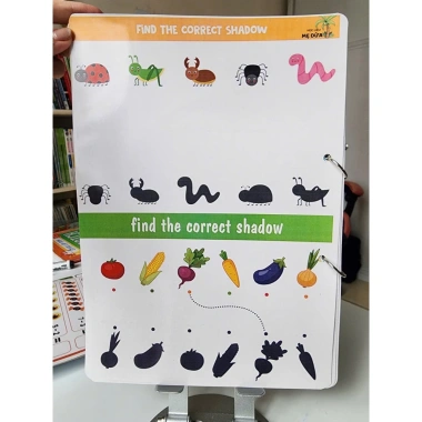 Sổ viết xóa IQ KIDS cho trẻ 2‑4 tuổi, bìa cứng + bút viết xóa, giảm giá 135k 8 Sổ viết xóa IQ KIDS cho trẻ 2‑4 tuổi, bìa cứng + bút viết xóa, giảm giá 135k 8