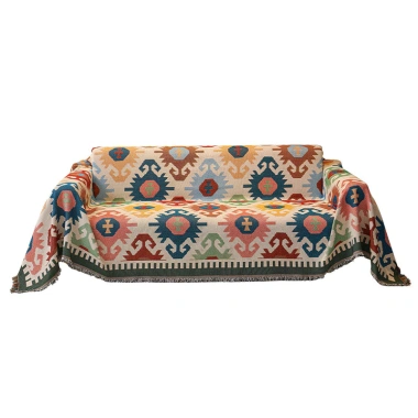 Sofa Bao Vải Bắc Âu Đa Năng 4 Mùa - Chống Trơn Trượt, Trầy Xước, Cắm Trại, Khăn Bao Vỏ Sofa FIL 5