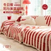 Sofa Bao Vải Đỏ Lễ Hội 2.024 – Phong Cách Mới, Sang Trọng cho Xuân, Tết & Đông – JZGB 2