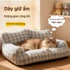 Sofa giường mèo mềm mại, giường chó chuồng mùa đông, giặt được 4 mùa - 450.000₫ 4