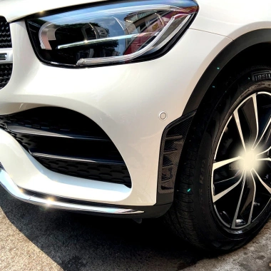 Sợi Carbon ABS Cản Trước cho Mercedes GLC260/GLC300 2.020 – Thiết Kế Cánh Xẻ, Tà Cánh Bên, Giá Ưu Đãi 352.000 VND 7