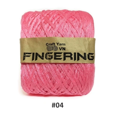 Sợi Cotton Bóng 100gr Fingering 50 màu - Mềm mịn, Giá ưu đãi 28.800₫ 10