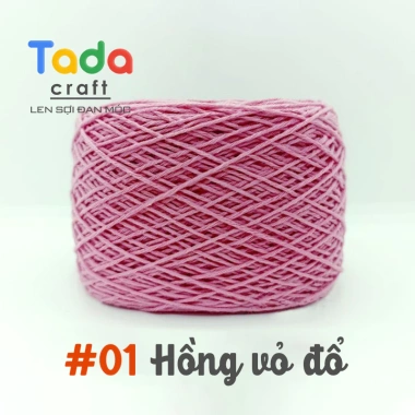 Sợi Cotton Việt Nam Cuộn 100g Mã Màu 01‑50 Giá 34.290 VND Giảm 27.000 VND