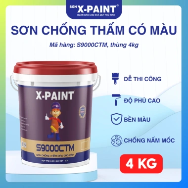 Sơn Chống Thấm X-Paint S9.000CTM - Bảo Vệ Tối Đa Mọi Bề Mặt, Giá 1.000.900 VNĐ