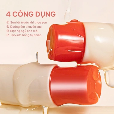 Son Dưỡng Có Màu Lên Màu Ánh Cam Cỏ Mềm 4,5gr – Giá ưu đãi 130.000₫ (Giá gốc 163.800₫)
