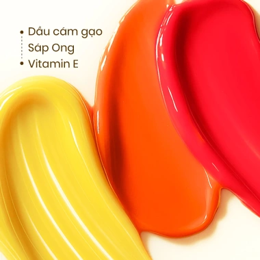Son Dưỡng Gạo Không Màu 4,5g - Dưỡng ẩm, giảm khô nẻ, môi mềm mịn, chỉ 130k