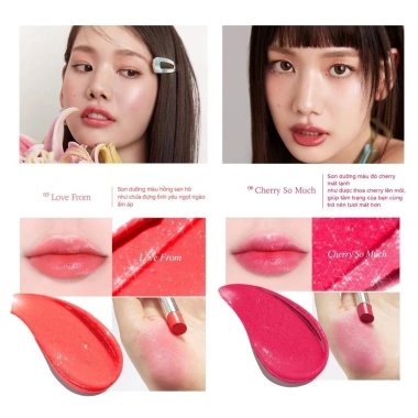 Son dưỡng môi Glint 3g LG Makeup VN - Dưỡng ẩm thực vật, tạo hiệu ứng căng bóng, giảm giá 470k