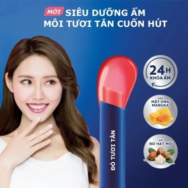 Son Dưỡng Môi Vaseline Colour+Care 3g - Dưỡng ẩm, Mềm Mại, Giá ưu đãi 104.000đ