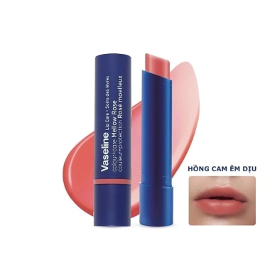 Son Dưỡng Môi Vaseline Colour+Care 3g - Dưỡng ẩm, Mềm Mại, Giá ưu đãi 104.000đ