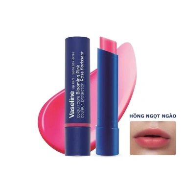 Son Dưỡng Môi Vaseline Colour+Care 3g - Dưỡng ẩm, Mềm Mại, Giá ưu đãi 104.000đ