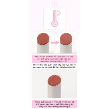 Son Dưỡng Thỏi Romand DUSTY on the NUDE 3.5g Màu Thuần Chay Dưỡng Ẩm Giá 169k 5