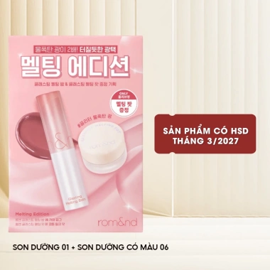 Son Dưỡng Thỏi Romand DUSTY on the NUDE 3.5g Màu Thuần Chay Dưỡng Ẩm Giá 169k 9