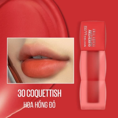 Son Kem Bông Lì Maybelline Superstay Teddy 5ml - Bền Màu, Giá Ưu Đãi 278.000 VND 7