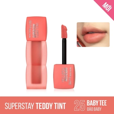 Son Kem Bông Lì Maybelline Superstay Teddy 5ml - Bền Màu, Giá Ưu Đãi 278.000 VND 10