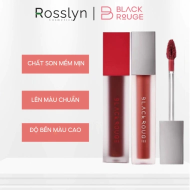 Son Kem Lì Black Rouge Air Fit Velvet Tint 4.5g Rosslyn - Mềm Mịn, Bám Lâu, Giá Ưu Đãi 142,100 VND