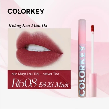 Son Kem Lì Colorkey Airy Velvet - Mịn Mượt, Lâu Trôi, Giá 183.000 Đ - Giảm Giá 7
