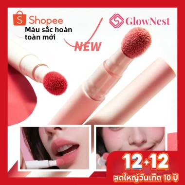 Son Kem Lì GlowNest Nude Dạng Bột Lâu Trôi Không Dính Ly Dưỡng Ẩm Ngày Giá 150k