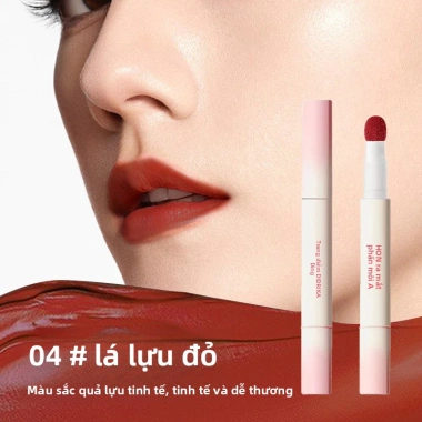 Son Kem Lì GlowNest Nude Dạng Bột Lâu Trôi Không Dính Ly Dưỡng Ẩm Ngày Giá 150k