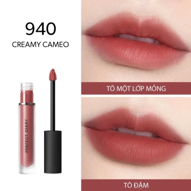 Son Kem Perfect Diary Dreammatte 2.5g Rosslyn Cosmetic - Màu Lì Siêu Mịn, Dưỡng Ẩm Cao Cấp, Giá 153.000 VND 10