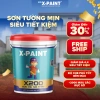 Sơn Mịn Nội Thất Tiết Kiệm X200 5L – Tự sơn tại nhà, phòng khách, phòng ngủ, quán ăn, decor màu