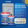 Sơn Nội Thất Siêu Bóng X-Paint S1.000A - Bóng Gương Thẩm Mỹ, Chống Bám Bẩn, Giá 395k