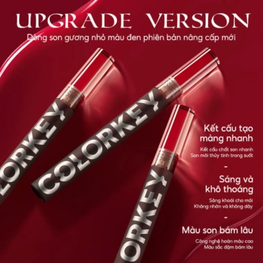 Son Tint Bóng Colorkey Lỏng 1.7g Glasting, Lâu Trôi, Bóng Cao - Giá Giảm 124k 7 Son Tint Bóng Colorkey Lỏng 1.7g Glasting, Lâu Trôi, Bóng Cao - Giá Giảm 124k 7