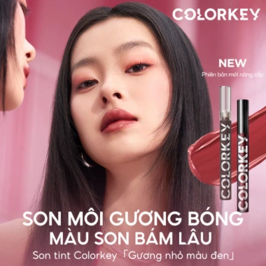 Son Tint Bóng Colorkey Lỏng 1.7g Glasting, Lâu Trôi, Bóng Cao - Giá Giảm 124k 8 Son Tint Bóng Colorkey Lỏng 1.7g Glasting, Lâu Trôi, Bóng Cao - Giá Giảm 124k 8