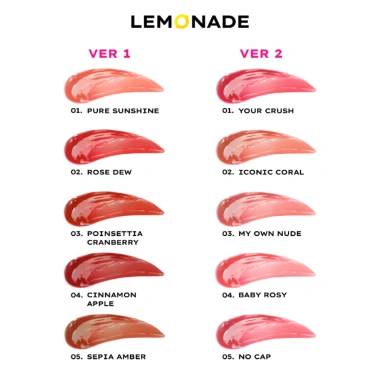 Son tint bóng không dính bền màu Lemonade Mirror Mirror Water Tint 4g Rosslyn Cosmetic giá chỉ 145.040 VND 3