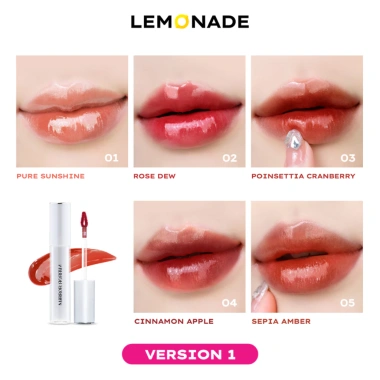 Son tint bóng không dính bền màu Lemonade Mirror Mirror Water Tint 4g Rosslyn Cosmetic giá chỉ 145.040 VND 4