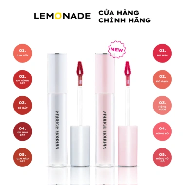 Son tint bóng không dính bền màu Lemonade Mirror Mirror Water Tint 4g Rosslyn Cosmetic giá chỉ 145.040 VND 5