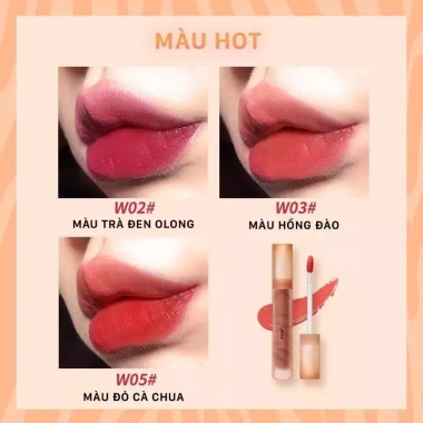 Son Tint Bóng UKISS Bền Màu Lâu Trôi Ginger Cat Trek 3.3g - Giá 167.000 VND giảm 21% 8 Son Tint Bóng UKISS Bền Màu Lâu Trôi Ginger Cat Trek 3.3g - Giá 167.000 VND giảm 21% 8