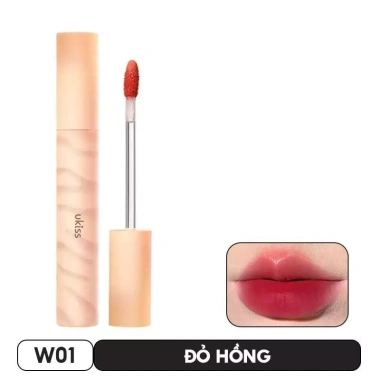 Son Tint Bóng UKISS Bền Màu Lâu Trôi Ginger Cat Trek 3.3g - Giá 167.000 VND giảm 21%