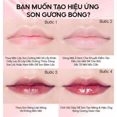 Son Tint Gương Bóng Colorkey 2.5g – Bền Màu, Căng Bóng Airy Lip Mirror Series, Giá 159.000 giảm từ 195.570 3 Son Tint Gương Bóng Colorkey 2.5g – Bền Màu, Căng Bóng Airy Lip Mirror Series, Giá 159.000 giảm từ 195.570 3
