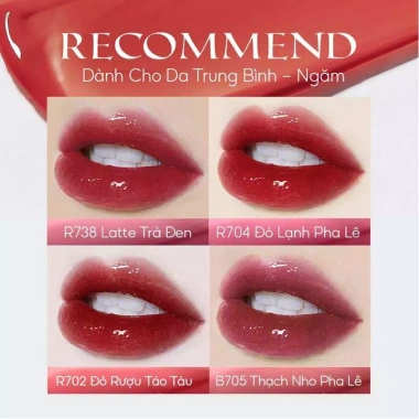 Son Tint Gương Bóng Colorkey 2.5g – Bền Màu, Căng Bóng Airy Lip Mirror Series, Giá 159.000 giảm từ 195.570 8 Son Tint Gương Bóng Colorkey 2.5g – Bền Màu, Căng Bóng Airy Lip Mirror Series, Giá 159.000 giảm từ 195.570 8