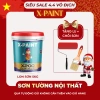Sơn tường nội thất X-Paint X200 5kg Cao cấp tiết kiệm tặng lu lăn & chổi sơn 360.000₫