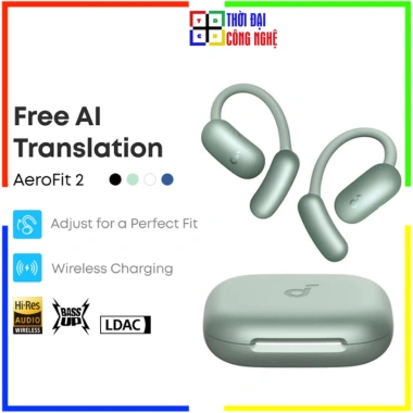 Soundcore AeroFit 2 Anker A3.874 Tai nghe Open-Ear bảo hành 18 tháng giảm giá 22% 1 đổi 1 15 ngày