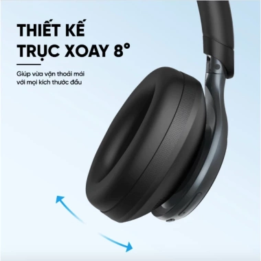 Soundcore Space One A3.035 Tai Nghe Bluetooth Hi‑Res 98% Giảm Ồn 55h Play Bảo Hành 18 Tháng 2