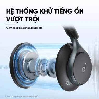 Soundcore Space One A3.035 Tai Nghe Bluetooth Hi‑Res 98% Giảm Ồn 55h Play Bảo Hành 18 Tháng 5