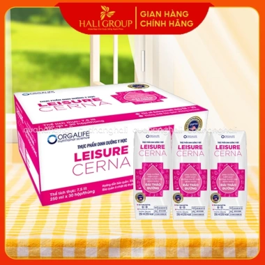 Soup Uống Dinh Dưỡng Leisure Cerna Giảm Giá Đạm Vitamin Dễ Dàng Cho Người Bận Rộn