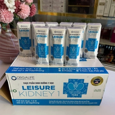 Soup Uống Dinh Dưỡng Leisure Kidney 1 - Bổ Thận, Năng Lượng, Giá Ưu Đãi 126.000 VND