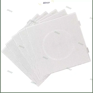 SOYIT 5 Bảng ủi hạt chịu nhiệt nhựa trong suốt - Pegboard đa năng, giá ưu đãi 107.114 VND
