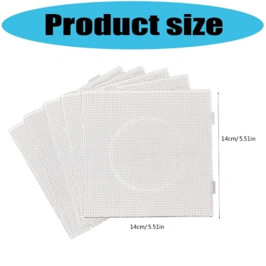 SOYIT 5 Bảng ủi hạt chịu nhiệt nhựa trong suốt - Pegboard đa năng, giá ưu đãi 107.114 VND