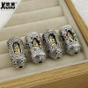 Spacer hạt hai màu sáu xương châm ngôn - ống cầu nguyện vòng cổ tự làm, 36.345 VND 3