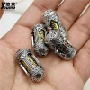 Spacer hạt hai màu sáu xương châm ngôn - ống cầu nguyện vòng cổ tự làm, 36.345 VND 7