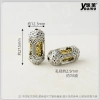 Spacer hạt hai màu sáu xương châm ngôn - ống cầu nguyện vòng cổ tự làm, 36.345 VND 9