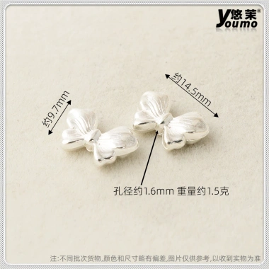Spacer Hạt Hợp Kim Nơ - Phụ Kiện Tự Làm Đa Dụng, Độ Bền Cao, Giá 35.242₫