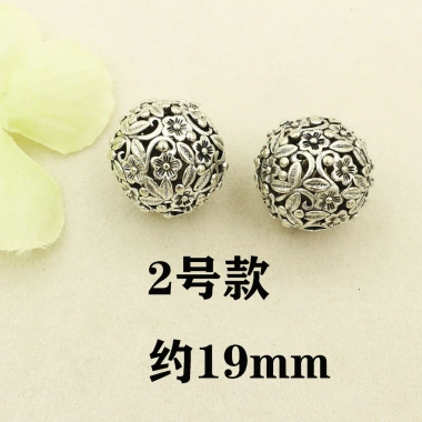 Spacer Hạt Tây Tạng Bạc Vòng Tay và Vòng Cổ Tự Làm, Giá ưu đãi 30.810₫