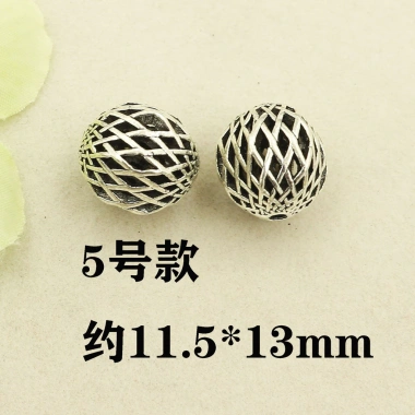 Spacer Hạt Tây Tạng Bạc Vòng Tay và Vòng Cổ Tự Làm, Giá ưu đãi 30.810₫