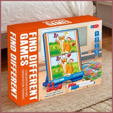 Spot The Differences Card Game - Trò chơi du lịch tương tác ngộ nghĩnh cho trẻ em, bé trai, học sinh - Giá 304.700₫