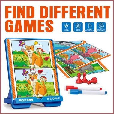 Spot The Differences Card Game - Trò chơi du lịch tương tác ngộ nghĩnh cho trẻ em, bé trai, học sinh - Giá 304.700₫